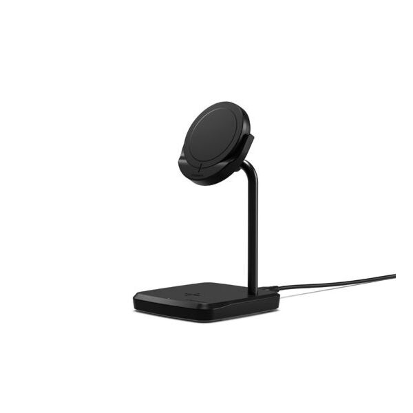 Base di ricarica 2 in 1 ChargeBase Qi2 per iPhone e AirPods - Nero