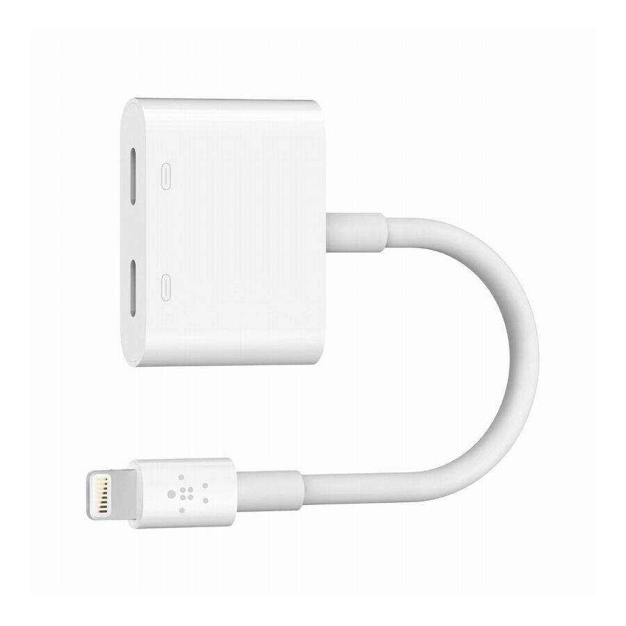Belkin - Adattatore audio + ricarica Lightning Rockstar