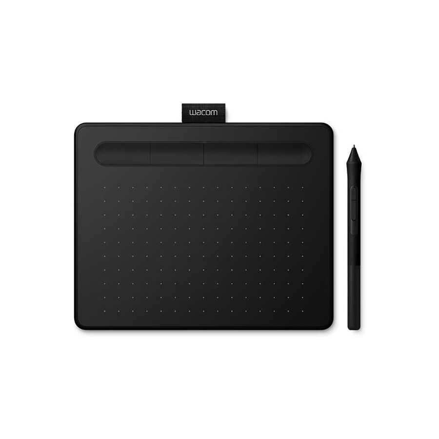 Tavoletta Grafica Wacom - Intuos Small - Bluetooth con Penna - Nero