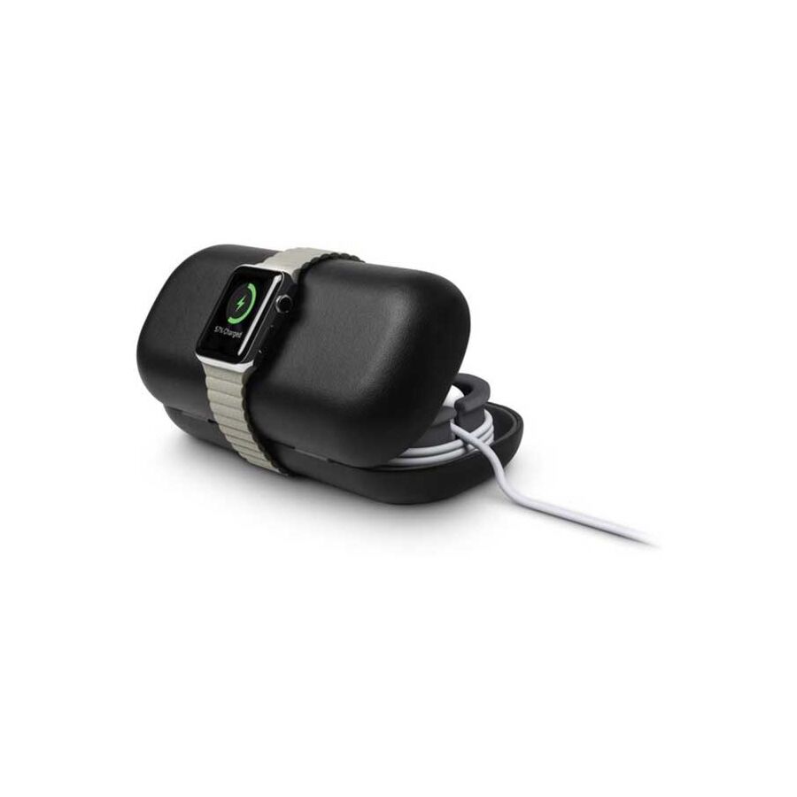 Twelve South TimePorter - Stand e Custodia da Viaggio per Apple Watch - Nero