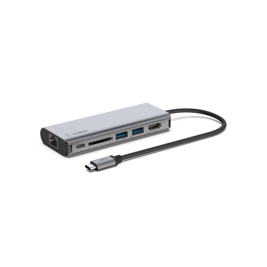 Hub Multimediale Multiporta Usb-C 6-in-1