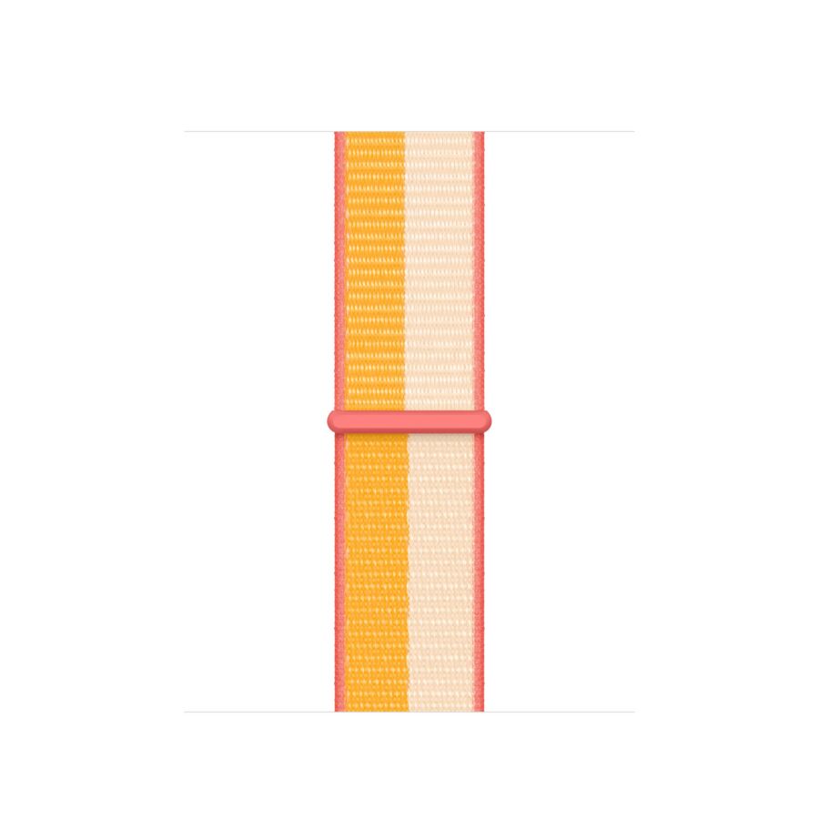 Cinturino Sport Loop giallo Maya/bianco (41 mm)
