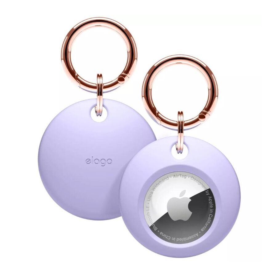Portachiavi per AirTag - Lilla