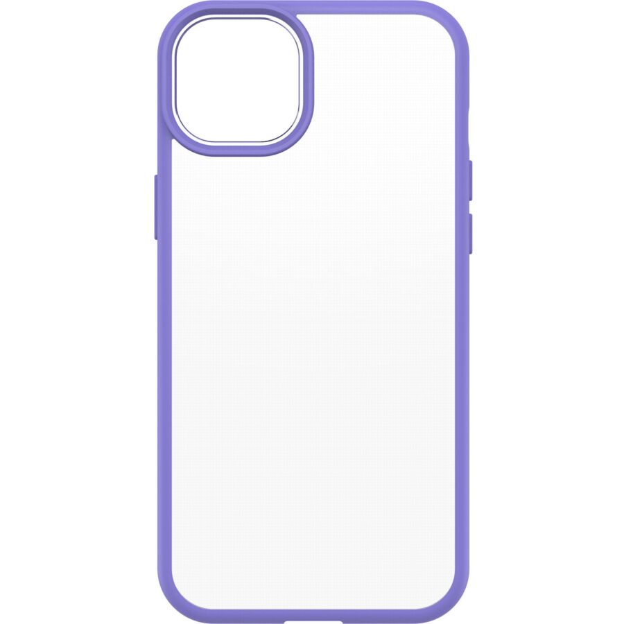 React - Custodia Per Iphone 14 Plus - Clear/Purple