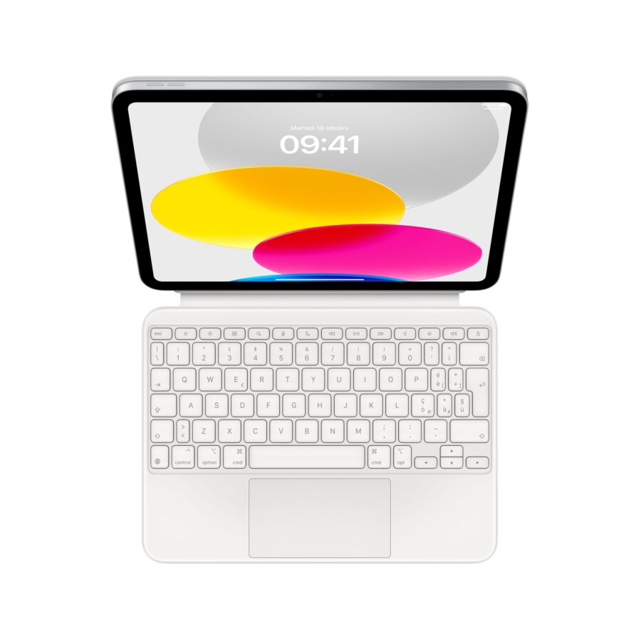 Magic Keyboard Folio per iPad (10a gen.) Italiano - Bianco
