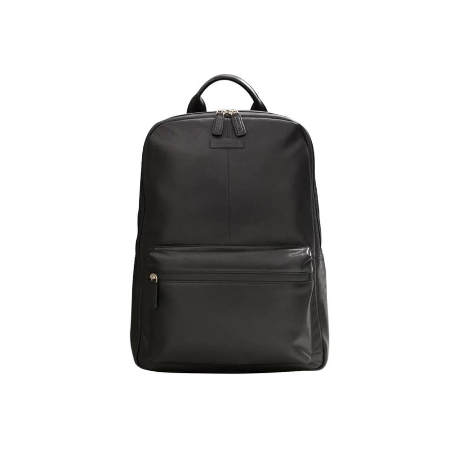 Zaino Fredensborg in Pelle per Laptop fino a 16" - Nero