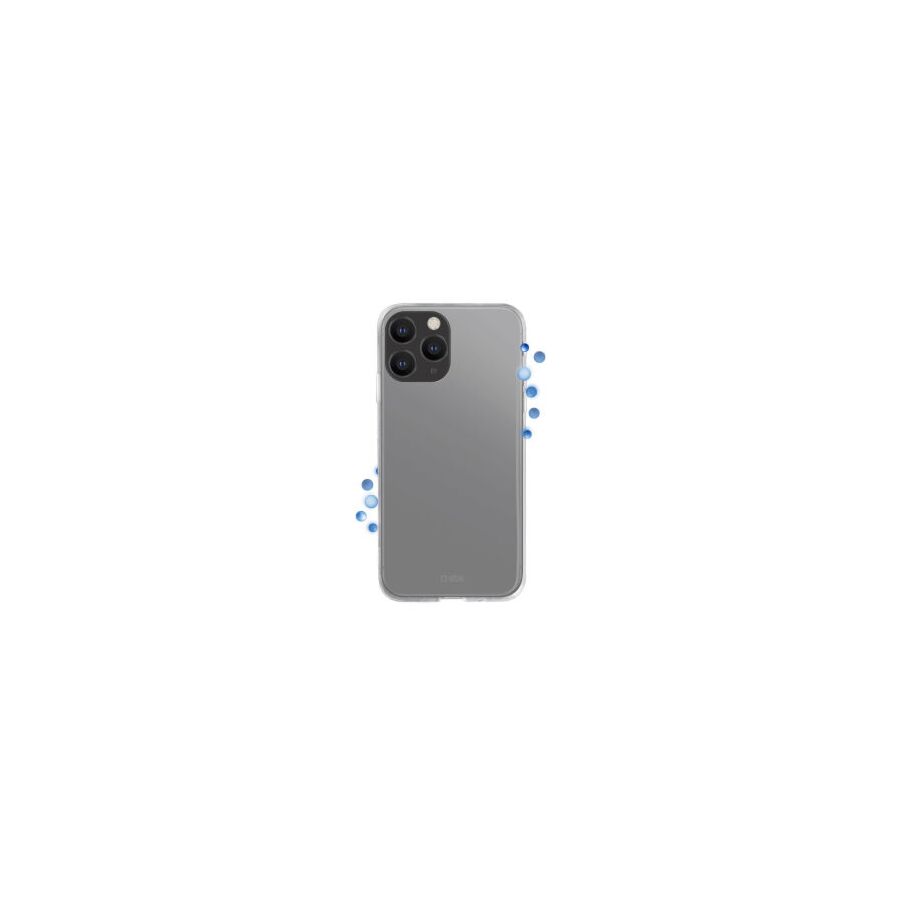 Cover antibatterica per iPhone 12 Pro Max - Trasparente