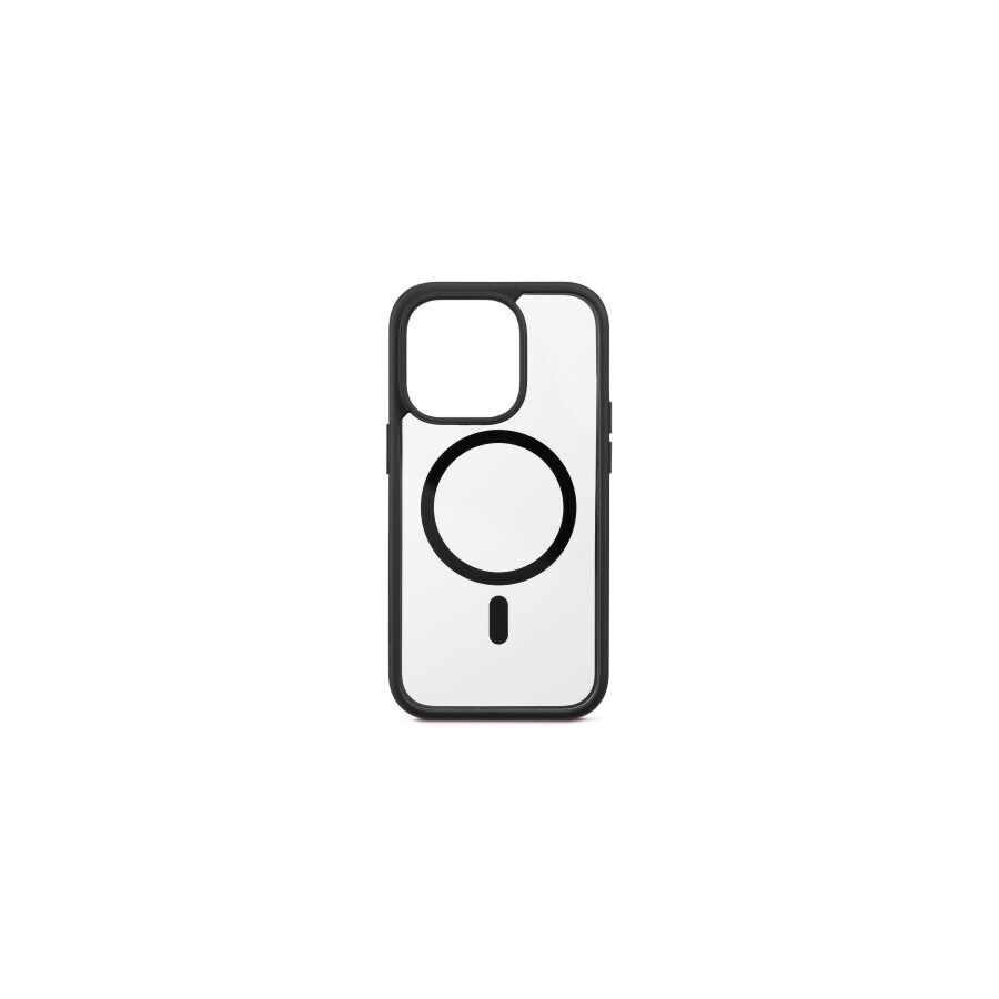 Custodia Jump ultra-protettiva con magnete per iPhone 15 Pro Max - Trasparente