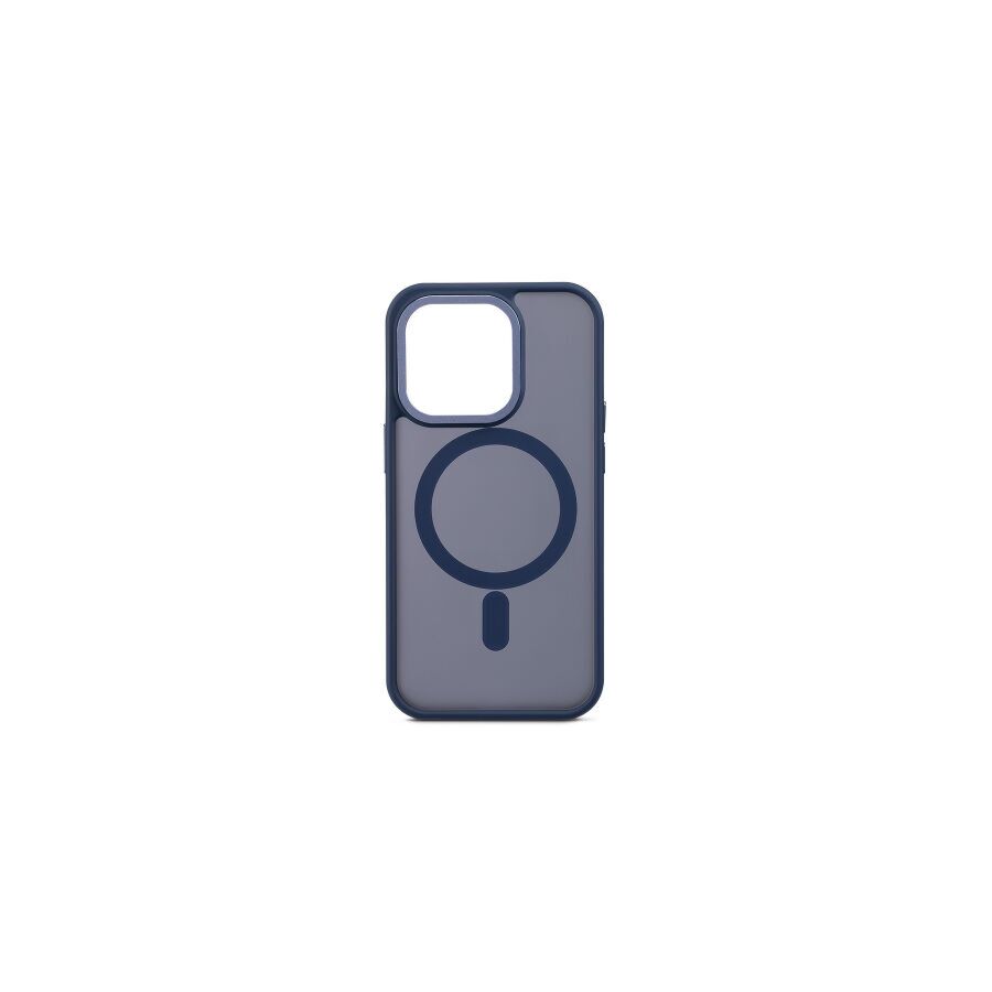 Custodia Berry protettiva con magnete per iPhone 15 Pro Max - Blu