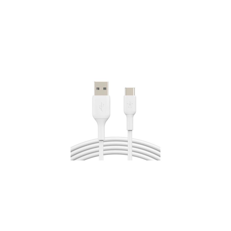Cavo USB-C/USB-A (1 mt / 2 Pack) - Bianco
