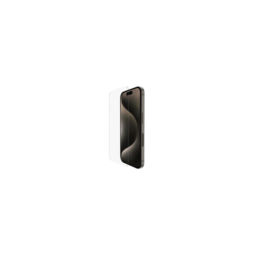 Pellicola in Vetro Temperedglass iPhone 15 Pro con supporto per l’installazione incluso