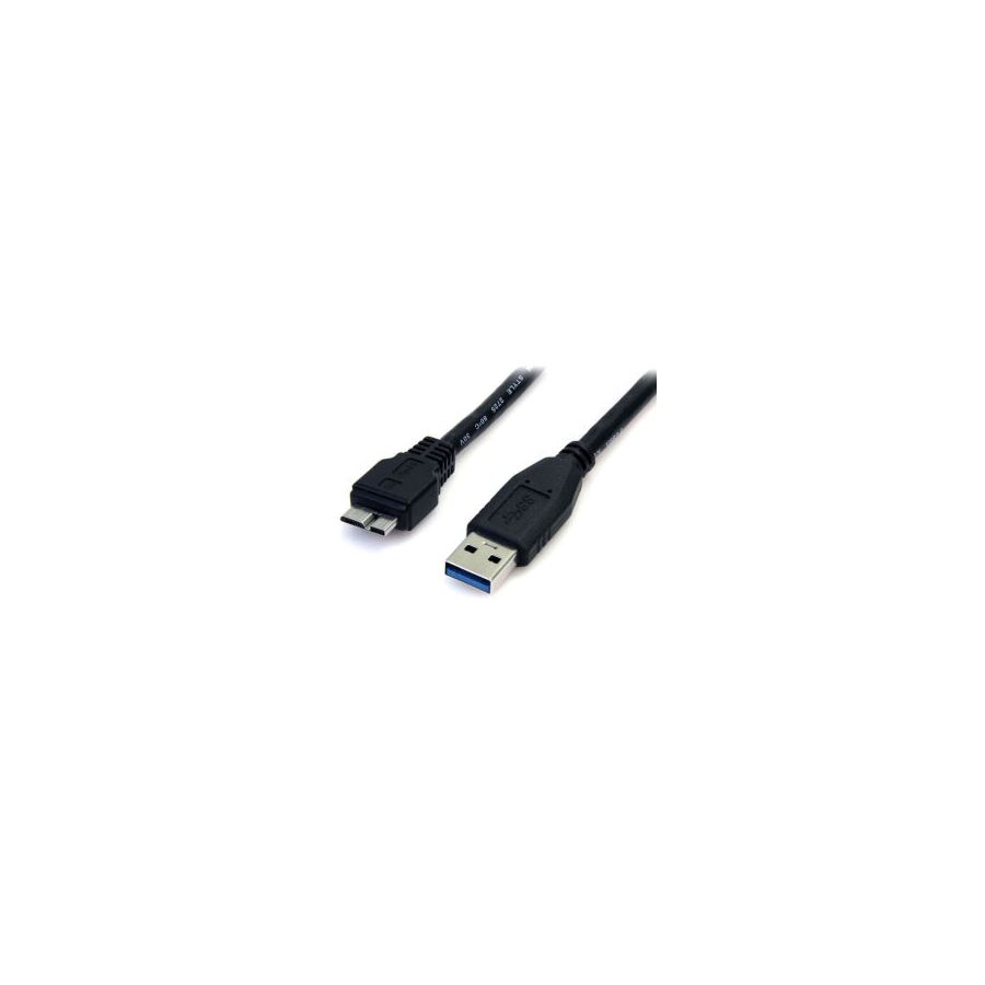 Cavo USB 3.0 SuperSpeed 50 cm nero A a Micro B - M/M