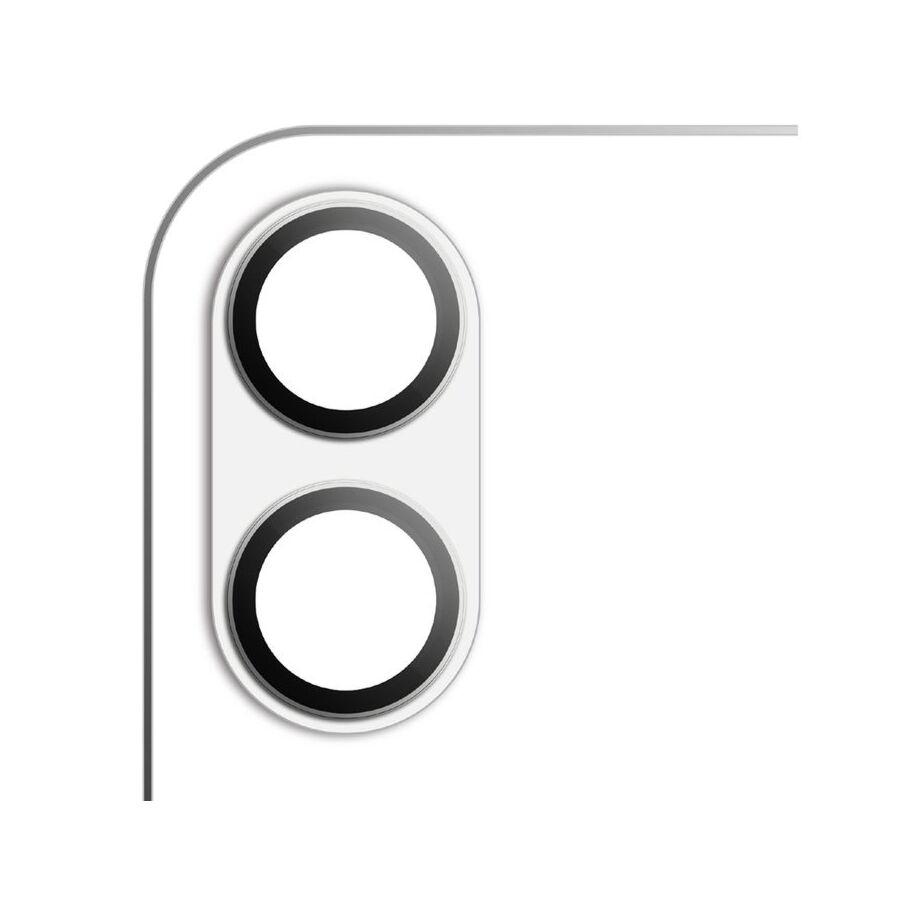 Oblò Protezione in vetro per le fotocamere dell'iPhone 16/16 Plus
