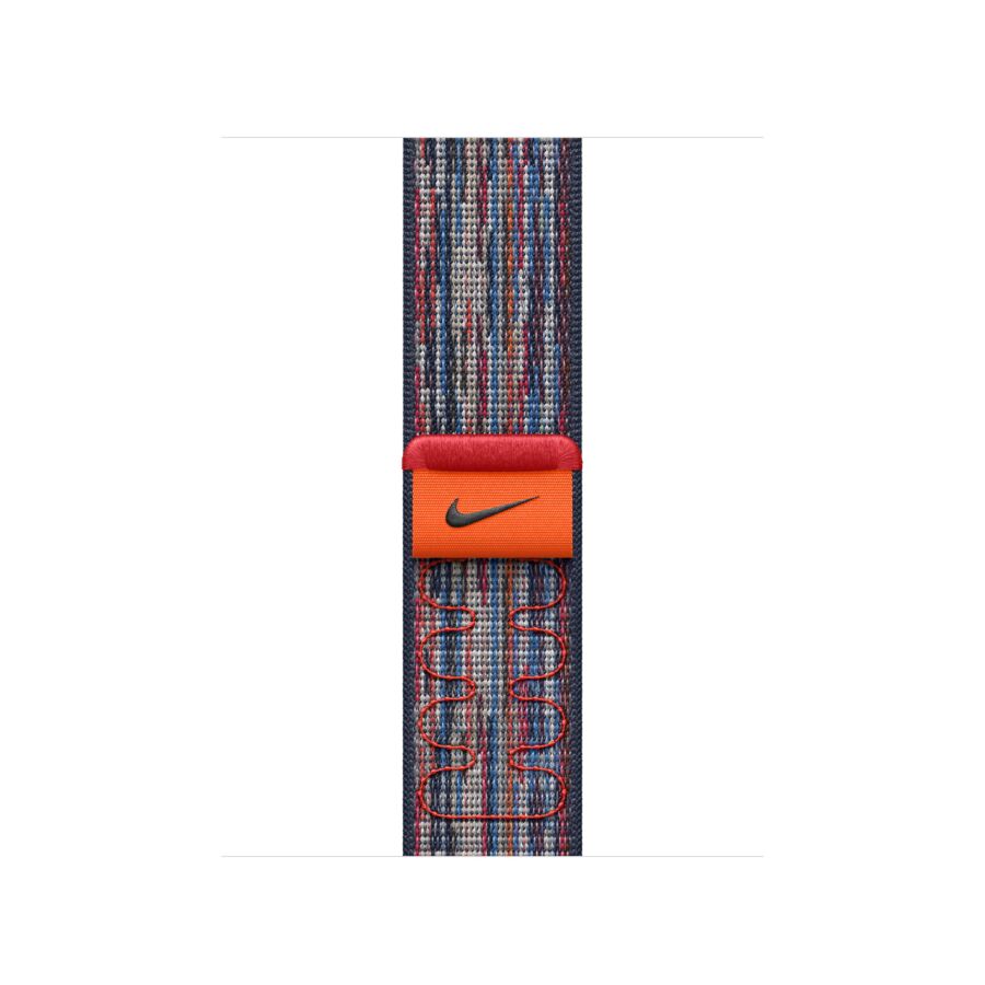 Cinturino 40mm Nike Sport Loop - Blu/Rosso