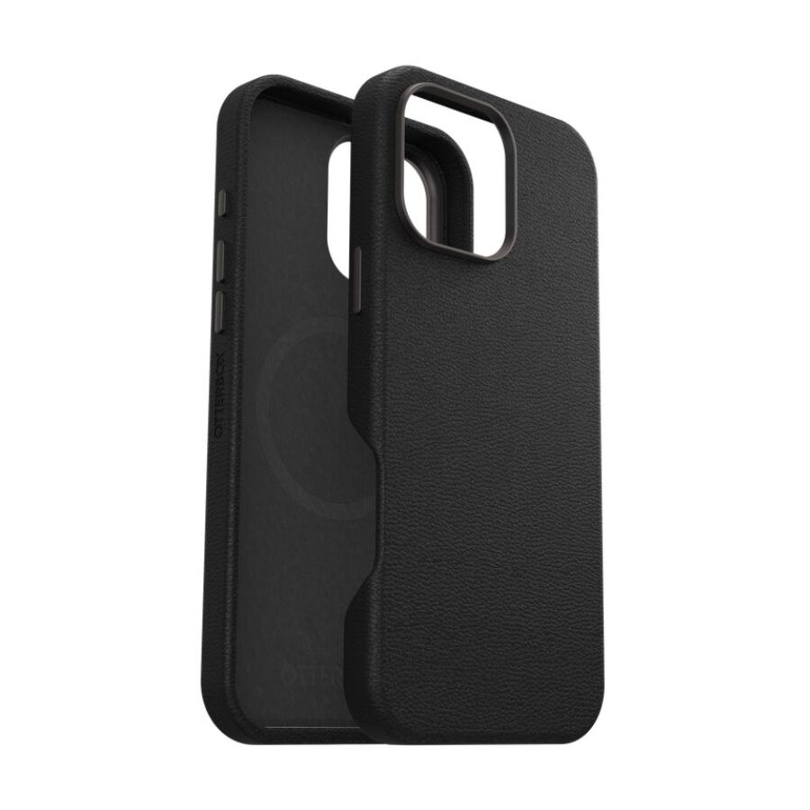Custodia Symmetry Pelle Cactus iPhone 16 Pro Max - Nero