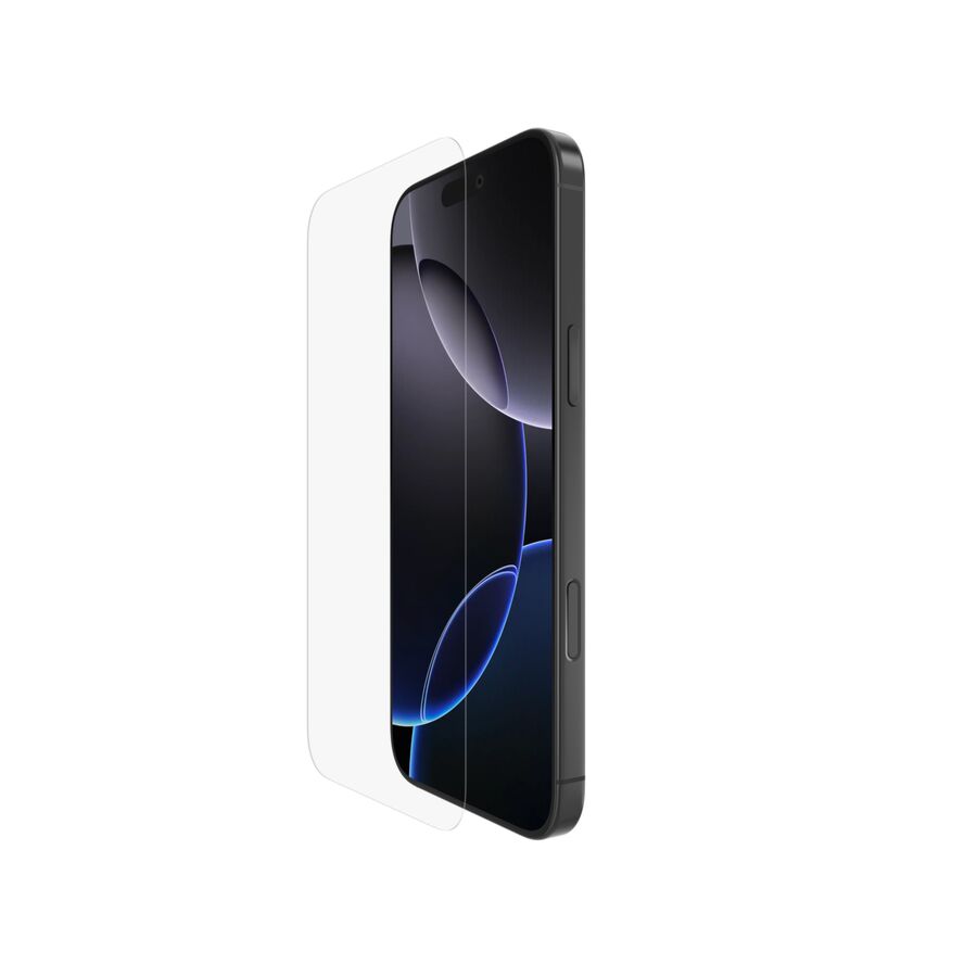 Proteggi schermo UltraGlass 2 antimicrobico per iPhone 16 Pro Max con supporto per l’installazione incluso