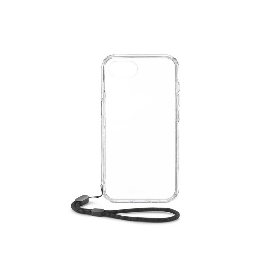 Custodia Glassy per iPhone 16e con laccetto