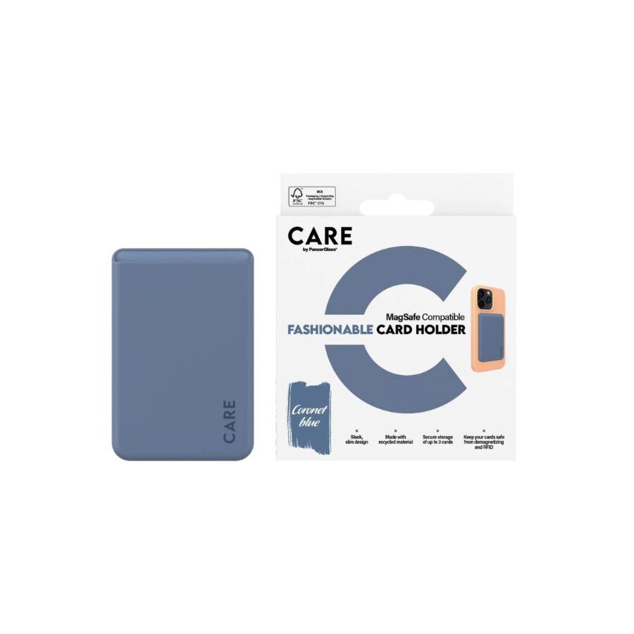 Portafoglio MagSafe CARE PanzerGlass - Blu