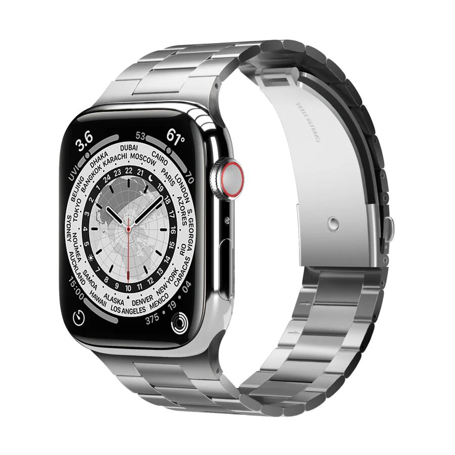 Cinturino Apple Watch Acciaio Inossidabile - Colore Argento