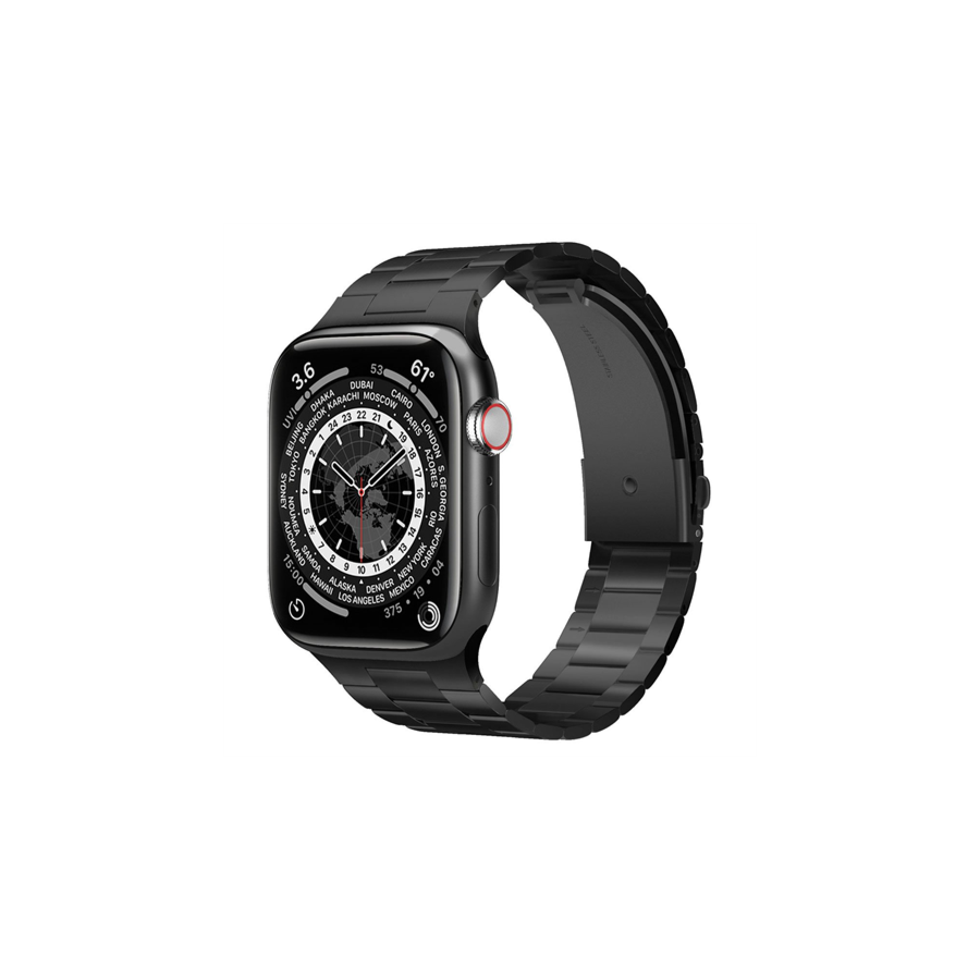 Cinturino Apple Watch Acciaio Inossidabile  - Nero