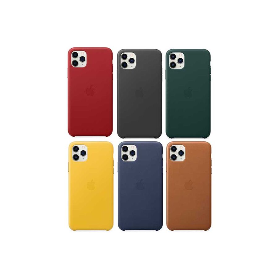 Custodia Apple in pelle per iPhone 11 Pro Max