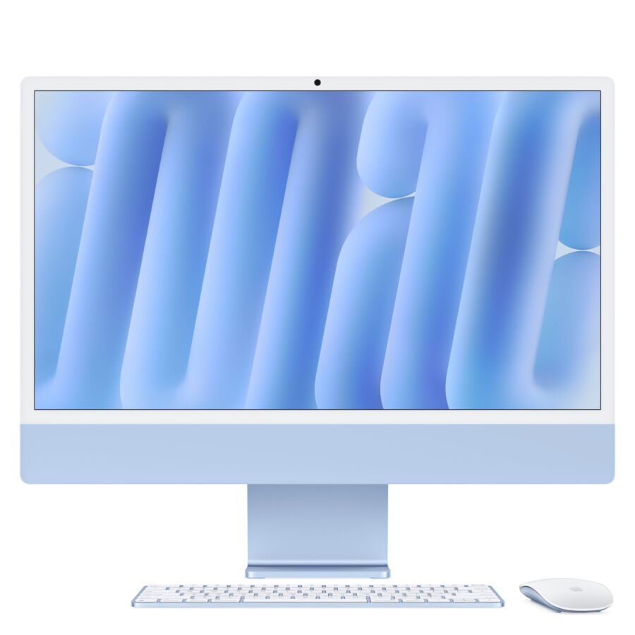 iMac 24" Display Retina 4,5K - Chip M4 con 10-core CPU e 10‑core GPU - Archiviazione da 512GB SSD e 16GB di memoria unificata con Magic Keyboard