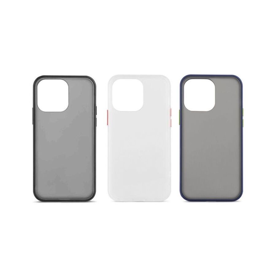 Custodia Foggy semitrasparente per iPhone 13 Pro