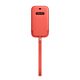 Custodia a tasca Apple MagSafe in pelle per iPhone 12 mini - Rosarancio