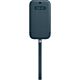 Custodia a tasca Apple MagSafe in pelle per iPhone 12 Pro Max - Blu Baltico