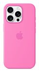 Custodia MagSafe in silicone per iPhone 16 Pro – Rosa peonia