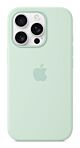 Custodia MagSafe in silicone per iPhone 16 Pro – Acquamarina