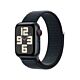 Apple Watch SE GPS + Cellular Cassa in Alluminio Mezzanotte con Cinturino Sport Loop Mezzanotte