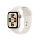 Apple Watch SE 2024 GPS + Cellular Cassa in Alluminio Galassia con Cinturino Sport Band Galassia - M/L