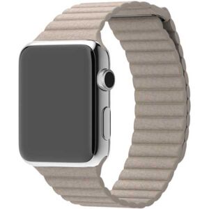 Loop in Pelle Grigio Pietra (42 mm) - Large