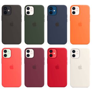 Custodia MagSafe in silicone per iPhone 12 mini