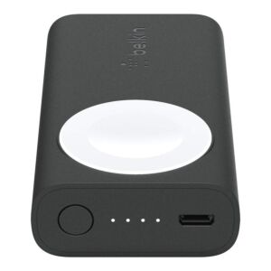 Powerbank Batteria Esterna 2200 Mah Valet Charger Per Apple Watch - Nero