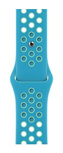 Cinturino Nike Sport Chlorine Blue/Green Glow 40 mm Regular - Blu
