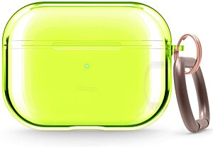 Custodia Airpods Pro in TPU Trasparente - Giallo