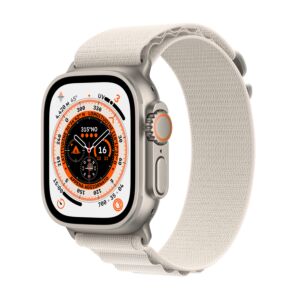 Watch Ultra GPS + Cellular - 49mm - Cassa in Titanio con Cinturino Galassia Alpine - Large