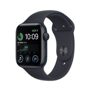 Watch SE GPS - Cassa in Alluminio Mezzanotte con Cinturino Sport Mezzanotte - 44mm
