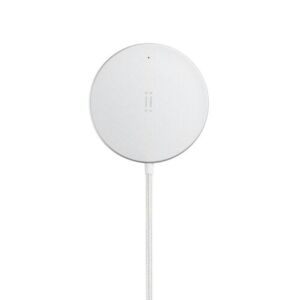 aiino - Allure Pad Alimentatore wireless magnetico per iPhone con MagSafe - Argento