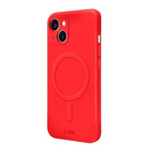 Custodia compatibile con ricarica MagSafe per iPhone 13 Pro - Rosso