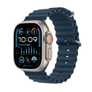 Watch Ultra 2 GPS + Cellular - Cassa 49mm in Titanio con Cinturino Ocean Blu