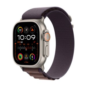 Watch Ultra 2 GPS + Cellular - Cassa 49mm in Titanio con Indigo Alpine Loop - Large