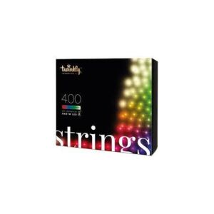 Luci LED intelligenti Twinkly Strings 400 Led - Multicolor + Bianco
