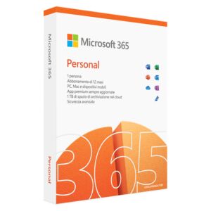 Microsoft Office 365 Personal (abbonamento di 1 anno; licenza individuale)