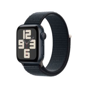 Apple Watch SE GPS Cassa in Alluminio Mezzanotte con Cinturino Sport Loop Mezzanotte