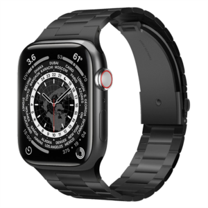 Cinturino Apple Watch Acciaio Inossidabile  - Nero