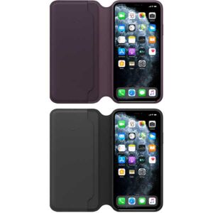 Custodia folio Apple in pelle per iPhone 11 Pro Max